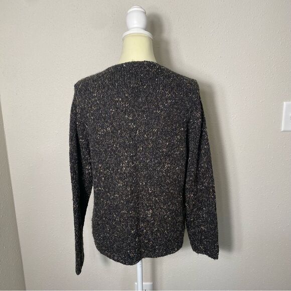 Charter Club Petite Wool Blend Mixed Knit V Neck Sweater Women's Size PM - Picture 12 of 12